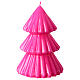 Tokyo candle, fuchsia Christmas tree, 7 in s1