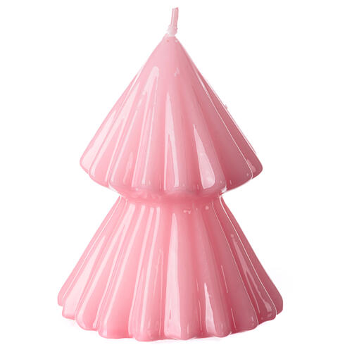 Pale pink Tokyo Christmas candle, h 5 in 1