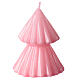 Pale pink Tokyo Christmas candle h 12 cm s1