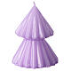 Tokyo Christmas candle, lilac wax, h 5 in s1