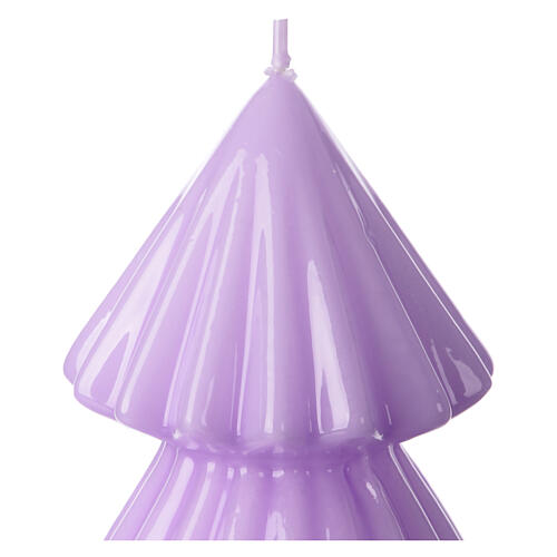 Candela albero Natale lilla Tokyo 12 cm 2