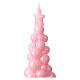 Moscow Christmas candle, pink wax, 9 in s2