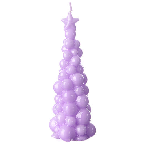 Christmas candle, Moscow lilac tree, 9 in 3
