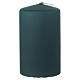 Dark green matte candle set, 2 pcs, 100x60 mm s3