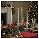 Candele set 4 pz. conica verde 250x23 mm s2