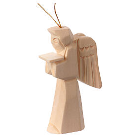 Adorno ángel en madera para colgar