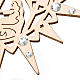 Carved star with crystals s2