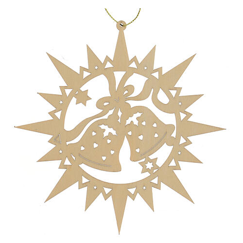 Carved star with bells 2