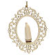 Christmas decor Our Lady of Fatima carved wood s2