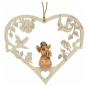 Christmas decor angel with book on heart