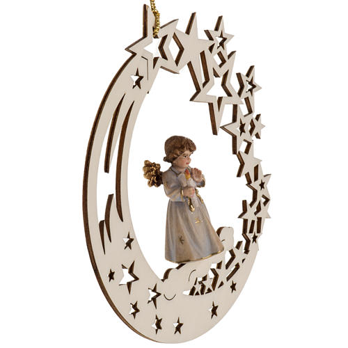 Christmas decor angel with candle star 4