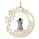 Decoración de Navidad ángel estrella y vela s2
