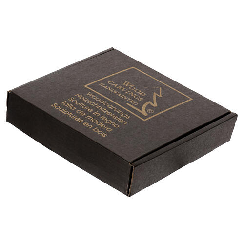 Ozdoba bożonarodzeniowa anioł ze świecą pośród gwiazd 3