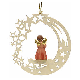 Christmas decor angel with gift star