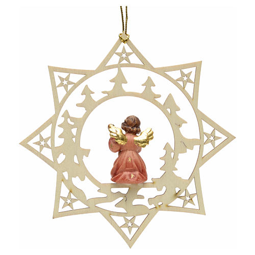Christmas decoration star angel with guitar 2