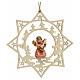 Christmas decoration star angel with guitar s1