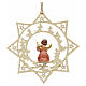 Christmas decoration star angel with guitar s2
