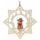 Christmas decoration star angel with gift s1