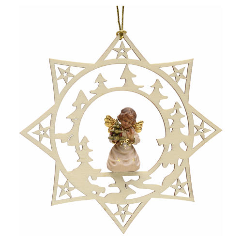Christmas decoration star angel with pine tree 1