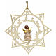 Christmas decoration star angel with pine tree s2