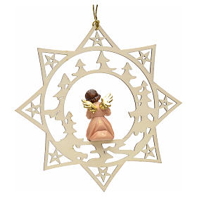 Christmas decoration star angel with horn