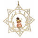 Christmas decoration star angel with horn s2