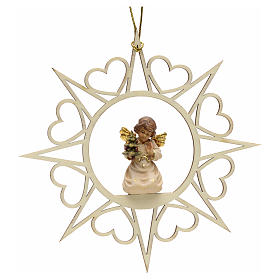 Christmas decoration angel with pine tree