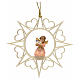 Christmas decoration angel with horn s1