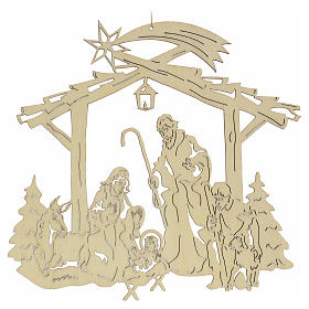 Christmas tree decoration, nativity