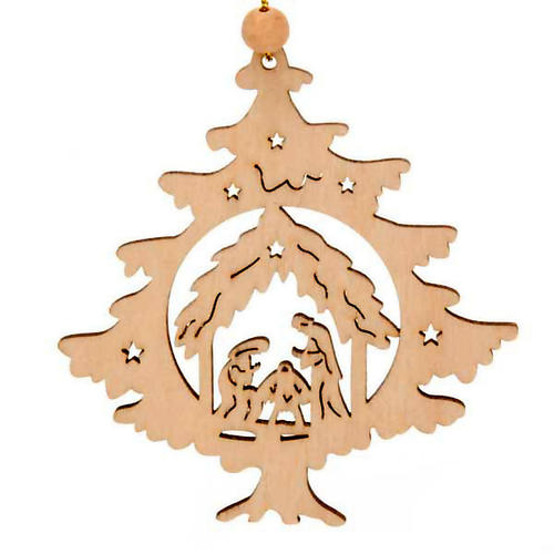 Adorno árvore Natal para pendurar Sagrada Família 1