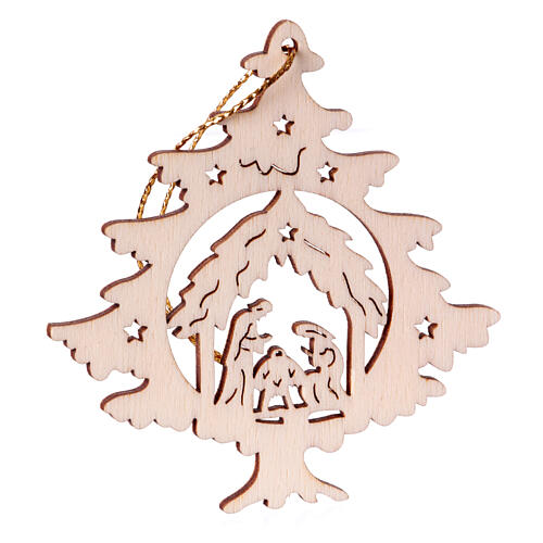 Adorno árvore Natal para pendurar Sagrada Família 1