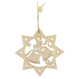 Decoración árbol de Navidad estrella con 8 puntas