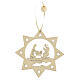 Christmas tree decoration, star with 8 points and Holy Family s2