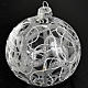 Christmas tree bauble in blown glass 8cm s2