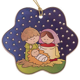 Enfeites para Árvore de Natal em Madeira e PVC: Enfeite natalino para árvore acrílico Natividade Enfeites para Árvore de Natal em Madeira e PVC: Enfeite natalino para árvore acrílico Natividade