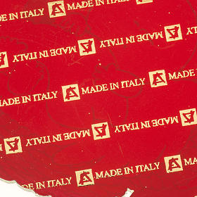 Christmas tree ornaments in wood and pvc: Decoration for the Christmas tree in plexiglass, Jesus and angel