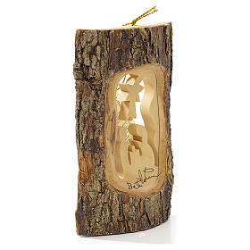 Adorno árbol olivo Tierra Santa tronco Natividad