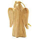 Christmas decoration in Holy Land olive wood, angel s1