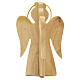 Christmas decoration in Holy Land olive wood, angel s2