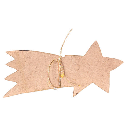 Guiding Star golden with rope 9x20cm 2