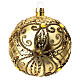 Bola de Navidad decoraciones doradas 100 mm s1