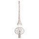 Tree Topper transparent with white flower s1
