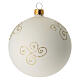 Bola de Navidad estrella de Navidad decoupage 100 mm s4
