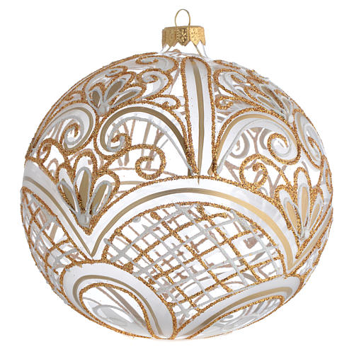 Tannenbaum Kugel Glas und goldenen Dekorationen 150mm OnlineVerkauf