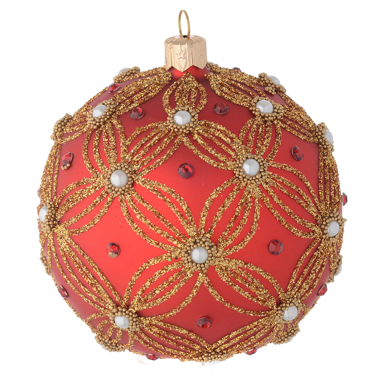 Collier Pendentifs Verre Soufflé Et Perles Multicolore - Occasion Année 2015