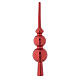 Tree topper measuring 35cm red colour s1