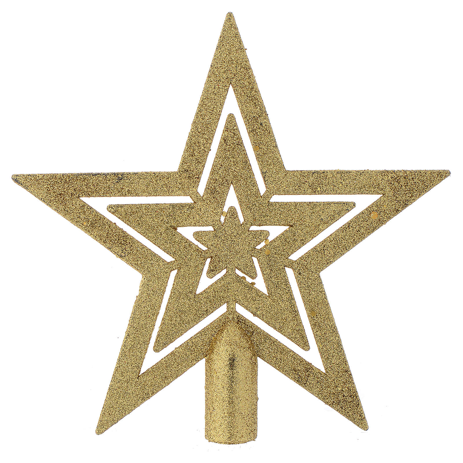 Download Christmas Tree star shaped topper, golden colour | online ...