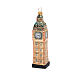 Big Ben de Londres décor verre soufflé sapin Noël s3