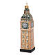 Big Ben di Londra addobbo vetro soffiato Albero Natale s5