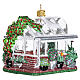 Serre (Greenhouse) décor verre soufflé sapin Noël s1